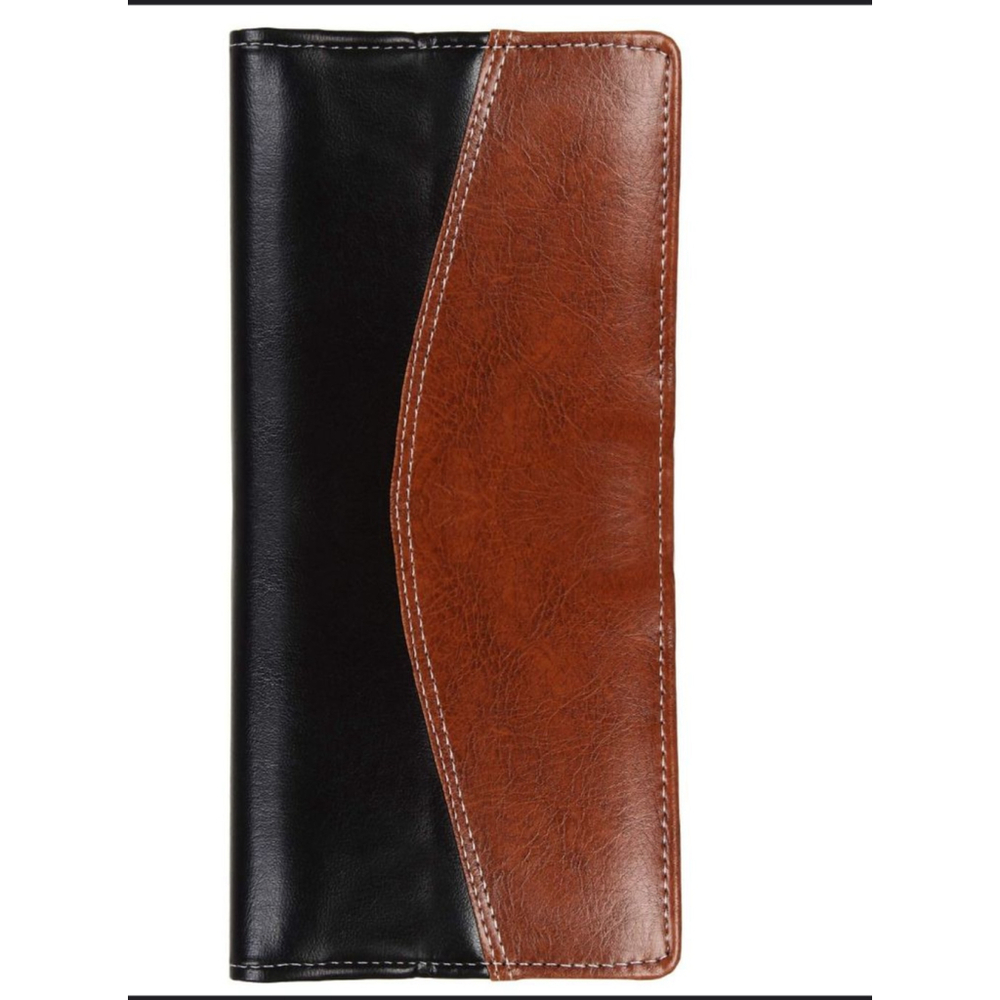 Unbranded Business Card Holder One Size Brown Black